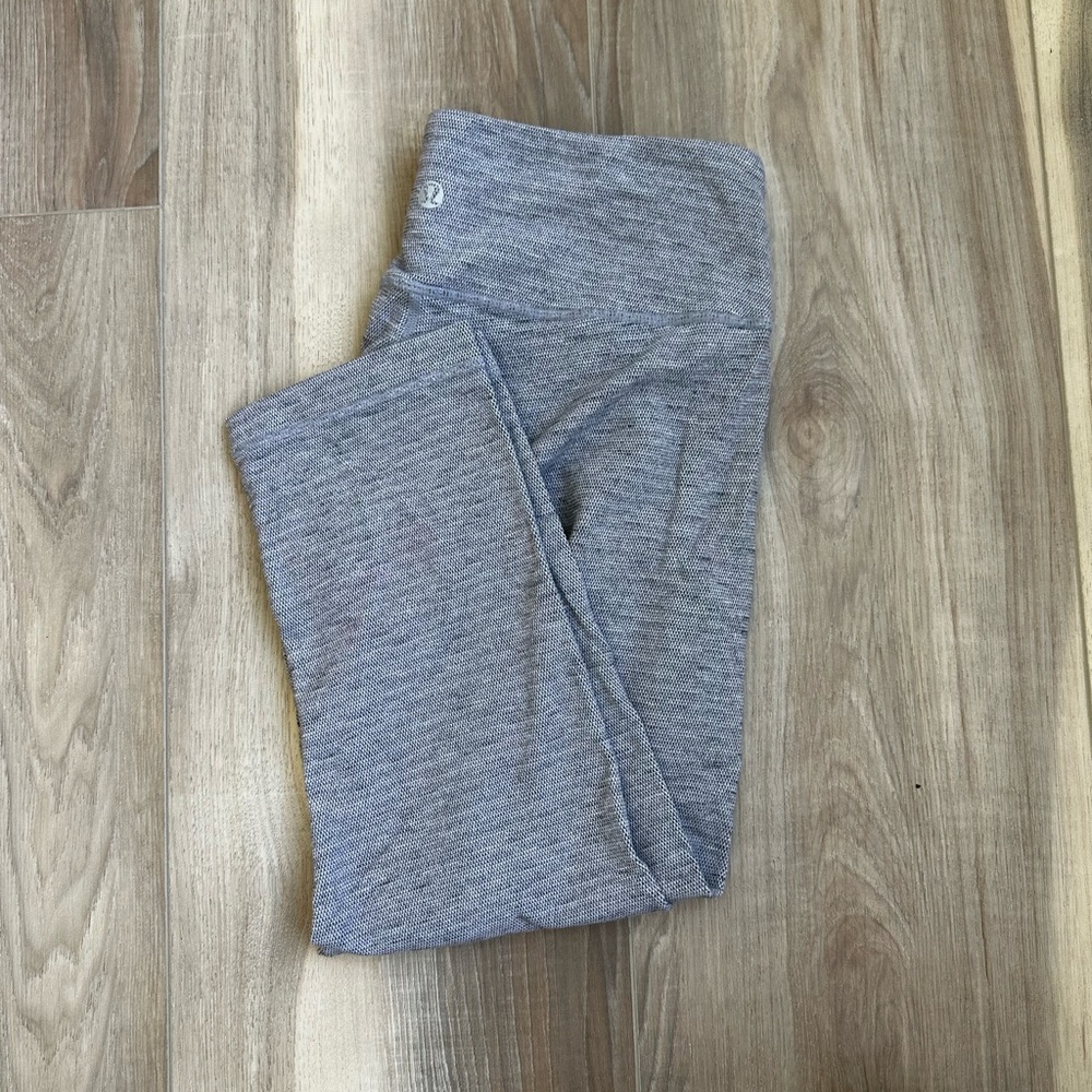Lululemon Athletica Heather Gray Leggings